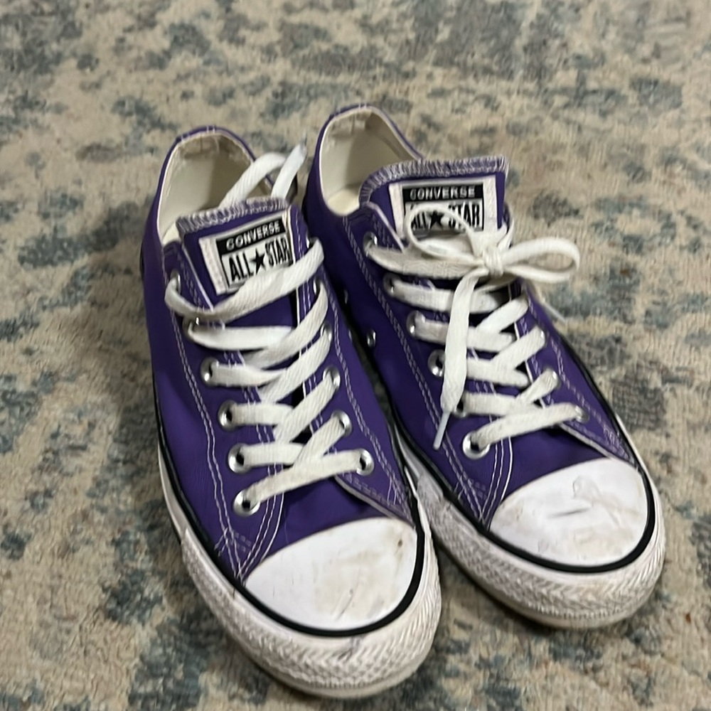 Purple Converse